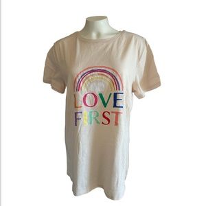 Love First Graphic Tee